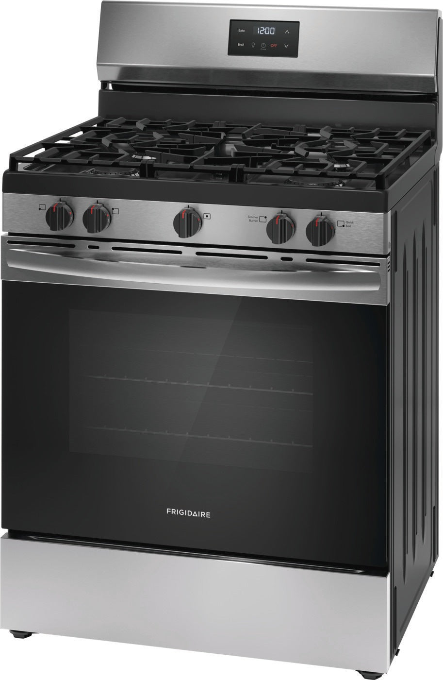 Frigidaire FCR Gas Range 30" in Stainless Steel