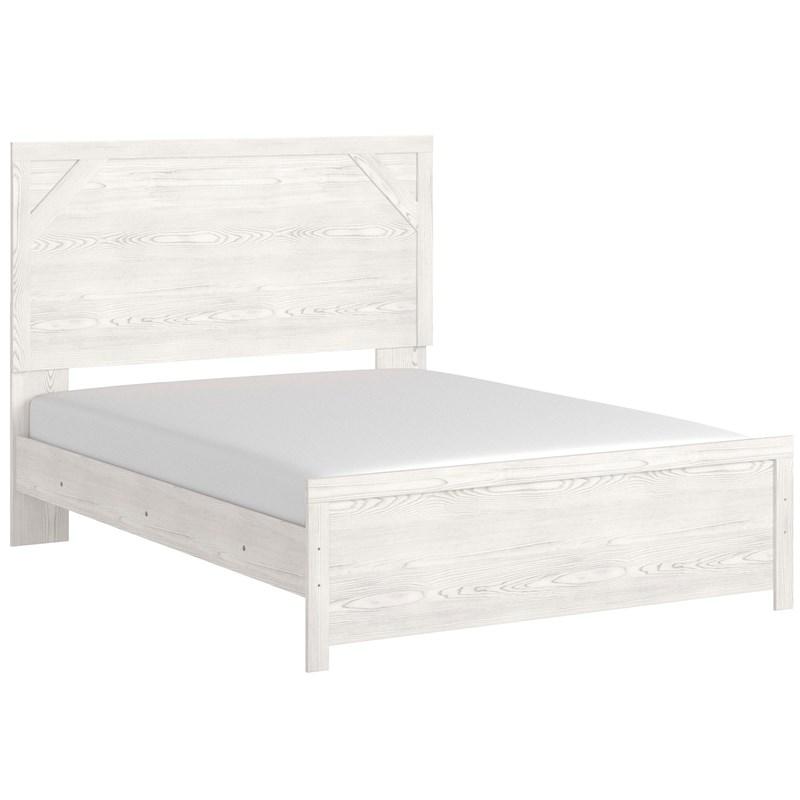 Gerridan Queen Panel Bed Frame in White